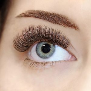 hybrid eyelash extensions - level 2 fuller